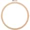 Frank A. Edmunds Natural Wood Embroidery Hoop with Round Edge